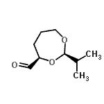 CAS 登录号：332115-42-1， (2R,4R)-2-异丙基-1,3-二氧杂环庚烷-4-甲醛