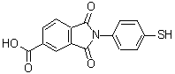 CAS 登录号：332129-06-3， 1,3-二氧代-2-(4-硫苯基)-5-异吲哚啉羧酸