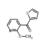 CAS#: 332134-11-9, (2-Methoxy-3-Pyridinyl)(2-Thienyl)Methanone