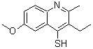 CAS#: 332150-08-0, 3-Ethyl-6-Methoxy-2-Methyl-4-Quinolinethiol