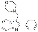 CAS 登录号：3323-03-3， 3-(吗啉-4-基甲基)-2-苯基咪唑并[1,2-a]吡啶