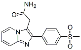 CAS 登录号：3323-10-2， 2-[2-(4-甲基磺酰基苯基)咪唑并[3,2-a]吡啶-3-基]乙酰胺