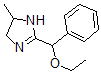 CAS 登录号:33236-18-9, 2-(乙氧基-苯基甲基)-4-甲基-4,5-二氢-3H-咪唑