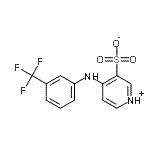 CAS#: 33263-48-8, 4-{[3-(Trifluoromethyl)Phenyl]Amino}-3-Pyridinesulfonic Acid