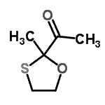 CAS#: 33266-06-7, 1-(2-Methyl-1,3-Oxathiolan-2-Yl)Ethanone