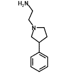 CAS#: 33304-29-9, 2-(3-Phenyl-1-Pyrrolidinyl)Ethanamine