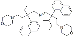 CAS#: 33310-69-9, 3-Methyl-N-[3-Methyl-2-(2-Morpholin-4-Ylethyl)-2-Naphthalen-1-Ylpentyl]-2-(2-Morpholin-4-Ylethyl)-2-Naphthalen-1-Ylpentan-1-Imine