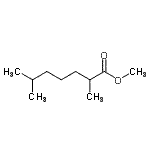 CAS 登录号：33315-72-9， 甲基2,6-二甲基庚烷酸酯