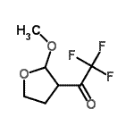 CAS 登录号：333339-72-3， 2,2,2-三氟-1-(2-甲氧基四氢-3-呋喃基)乙酮