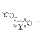 CAS#: 33340-33-9, Disodium 3-[2-(4-Acetamidophenyl)Hydrazino]-9,10-Dioxo-9,10-Dihydro-1,2-Anthracenedisulfonate