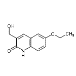 CAS 登录号：333408-55-2， 6-乙氧基-3-(羟基甲基)-2(1H)-喹啉酮
