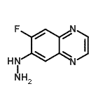 CAS#: 333452-15-6, 6-Fluoro-7-Hydrazinoquinoxaline