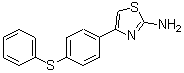 CAS#: 333773-69-6, 4-(4-Phenylsulfanylphenyl)-1,3-Thiazol-2-Amine