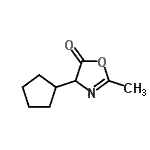 CAS#: 334704-98-2, 4-Cyclopentyl-2-Methyl-1,3-Oxazol-5(4H)-One
