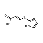 CAS#: 335155-51-6, (2E)-3-(1H-Imidazol-2-Ylsulfanyl)Acrylic Acid