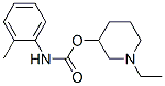 CAS 登录号：33531-59-8， (1-乙基哌啶-3-基)N-(2-甲基苯基)氨基甲酸酯