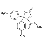 CAS#: 33545-33-4, Methyl 2,2-Bis(4-Methylphenyl)-5-Oxo-2,5-Dihydro-3-Furancarboxylate