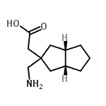 CAS#: 335671-51-7, [(3aR,6aS)-2-(Aminomethyl)Octahydro-2-Pentalenyl]Acetic Acid