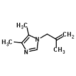 CAS 登录号：336106-27-5， 4,5-二甲基-1-(2-甲基-2-丙烯-1-基)-1H-咪唑