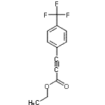 CAS 登录号：337510-18-6， 乙基3-[4-(三氟甲基)苯基]-2-丙炔酸酯