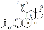 CAS#: 33767-88-3, [(8S,11S,13S,14S)-9-Hydroxy-13-Methyl-11-Nitrooxy-17-Oxo-6,7,8,11,12,14,15,16-Octahydrocyclopenta[a]Phenanthren-3-Yl] Acetate