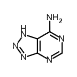 CAS#: 337915-46-5, 3H-[1,2,3]Triazolo[4,5-d]Pyrimidin-7-Amine