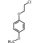 CAS#: 3383-74-2, 1-(2-Chloroethoxy)-4-Methoxybenzene