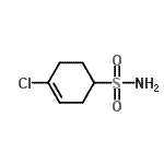 CAS#: 33832-03-0, 4-Chloro-3-Cyclohexene-1-Sulfonamide