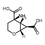 CAS#: 338468-41-0, (1R,5R,6S,7R)-5-Amino-2-Oxabicyclo[4.1.0]Heptane-5,7-Dicarboxylic Acid