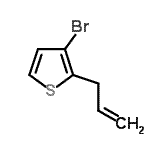 CAS#: 33892-67-0, 2-Allyl-3-Bromothiophene