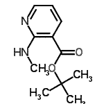 CAS#: 338990-70-8, 2-Methyl-2-Propanyl 2-(Methylamino)Nicotinate