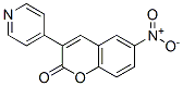 CAS#: 3390-70-3, 6-Nitro-3-Pyridin-4-Ylchromen-2-One