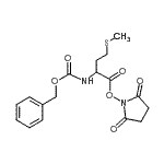 CAS#: 3392-01-6, 2,5-Dioxo-1-pyrrolidinyl N-[(benzyloxy)carbonyl]methioninate