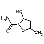 CAS 登录号：339363-39-2， 3-羟基-5-甲基-1,2-恶唑烷-2-甲酰胺