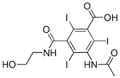CAS#: 33954-26-6, Sodium 3-Acetamido-5-(2-Hydroxyethylcarbamoyl)-2,4,6-Triiodobenzoate