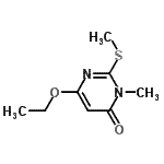 CAS 登录号：339593-35-0， 6-乙氧基-3-甲基-2-(甲硫基)-4(3H)-嘧啶酮