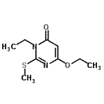 CAS#: 339593-39-4, 6-Ethoxy-3-Ethyl-2-(Methylsulfanyl)-4(3H)-Pyrimidinone