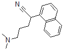 CAS 登录号：3399-37-9， 5-二甲基氨基-2-萘-1-基戊腈