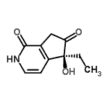 CAS#: 340268-61-3, (5S)-5-Ethyl-5-Hydroxy-5,7-Dihydro-1H-Cyclopenta[c]Pyridine-1,6(2H)-Dione