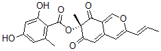 CAS#: 3403-71-2, [(7R)-7-Methyl-6,8-Dioxo-3-[(E)-Prop-1-Enyl]Isochromen-7-Yl] 2,4-Dihydroxy-6-Methylbenzoate