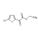 CAS#: 34036-28-7, Ethyl (5-Chloro-2-Thienyl)(Oxo)Acetate