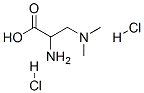 CAS 登录号：34064-27-2， 3-(二甲基氨基)-丙氨酸盐酸盐(1:2)