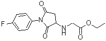 CAS#: 340703-52-8, Ethyl N-[1-(4-Fluorophenyl)-2,5-Dioxo-3-Pyrrolidinyl]Glycinate