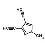 CAS#: 34091-64-0, 3,4-Diethynyl-1-Methyl-1H-Pyrazole