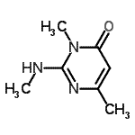 CAS#: 341009-14-1, 3,6-Dimethyl-2-(Methylamino)-4(3H)-Pyrimidinone