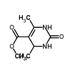 CAS#: 341011-20-9, Methyl 4,6-Dimethyl-2-Oxo-1,2,3,4-Tetrahydro-5-Pyrimidinecarboxylate