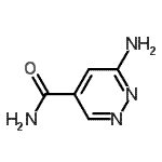 CAS#: 34121-95-4, 6-Amino-4-Pyridazinecarboxamide