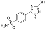 CAS#: 3414-97-9, 4-(5-Sulfanylidene-1,2-Dihydro-1,2,4-Triazol-3-Yl)Benzenesulfonamide