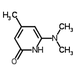 CAS#: 34154-07-9, 6-(Dimethylamino)-4-Methyl-2(1H)-Pyridinone