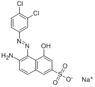 CAS#: 34179-43-6, Sodium 5-[2-(3,4-Dichlorophenyl)Hydrazinyl]-6-Imino-4-Oxonaphthalene-2-Sulfonate